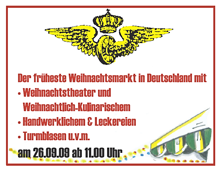 Einladung Weihnachtsmarkt