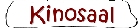 Schild Kinosaal
